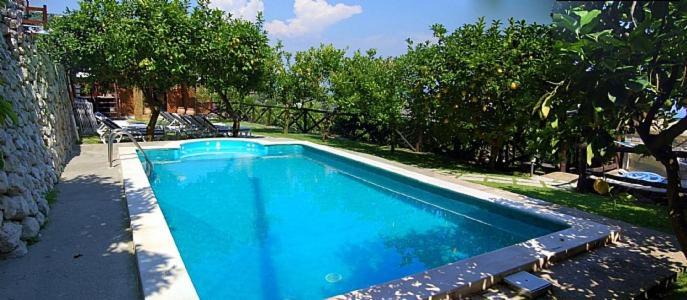 Nerano Villa Sleeps 4 Pool Air Con Esterno foto